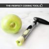 1pc Premium Apple Corer - Easy To Use Durable Apple Corer Remover For Pears;  Bell Peppers;  Apples - Stainless Steel;  Kitchen Gadgets