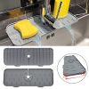 Silicone Kitchen Faucet Absorbent Mat Sink Sponge Holder Foldable Sink Drainer Bathroom Countertop Protector kitchen Organizer