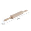 Wooden Christmas Rolling Pins Rock Snowflake Elk Embossing Baking Tool Cookies Biscuit Fondant Cake Patterned Roller