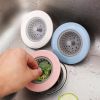 Wheat straw dishwasher filter screen hair sink floor drain cover anti clogging kitchen sink sewer filter