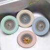 1pc Kitchen Sink Filter Net;  Wash Basin Sink Sewer Garbage Anti-Blocking Cover Silicone Universal